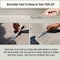 A2Z Scilab Caulk Finishing Spatula 9 Total Length with 0.88 Wide 5 Long Stainless Steel Blade A2Z-ZR-WHS5BY - alternate 6